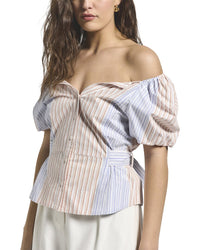 Derek Lam 10 Crosby Davina Belted Top