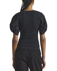 Derek Lam 10 Crosby Fallon Mixed Media Tee