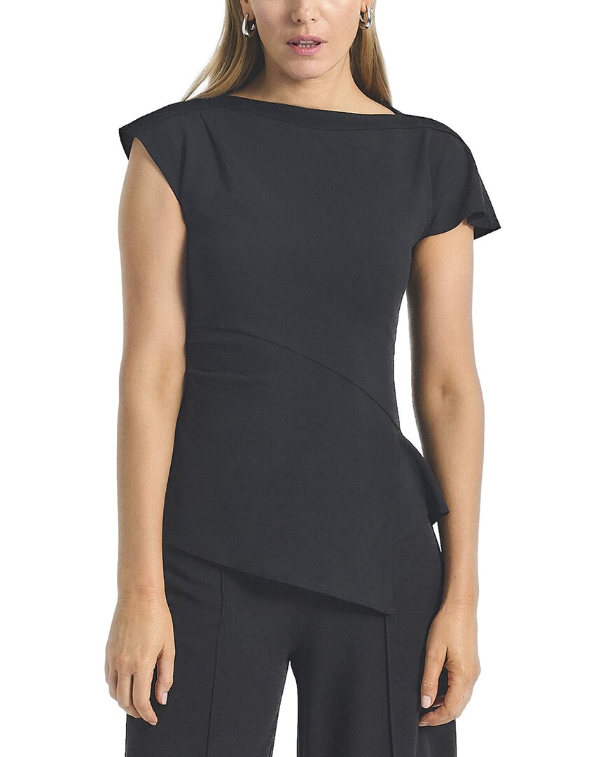 Derek Lam 10 Crosby Luelle Crepe Knit Asymmetric Top