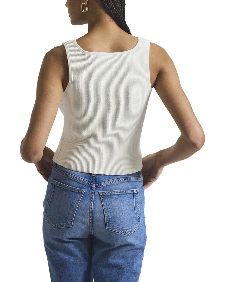 Derek Lam 10 Crosby Sain Rib Knit Sweater Tank