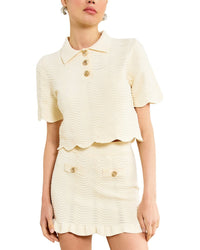Line & Dot Line & Dot Prescott Top
