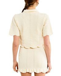 Line & Dot Line & Dot Prescott Top
