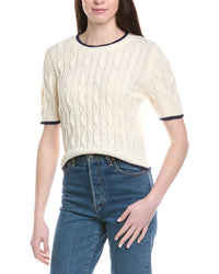 Line & Dot Line & Dot Collegiate Sweater Top