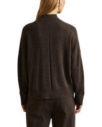 Reiss Alicia Knitted Funnel Neck Wool-Blend Top