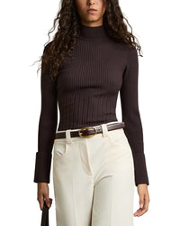 Reiss Vienne Mock Neck Top