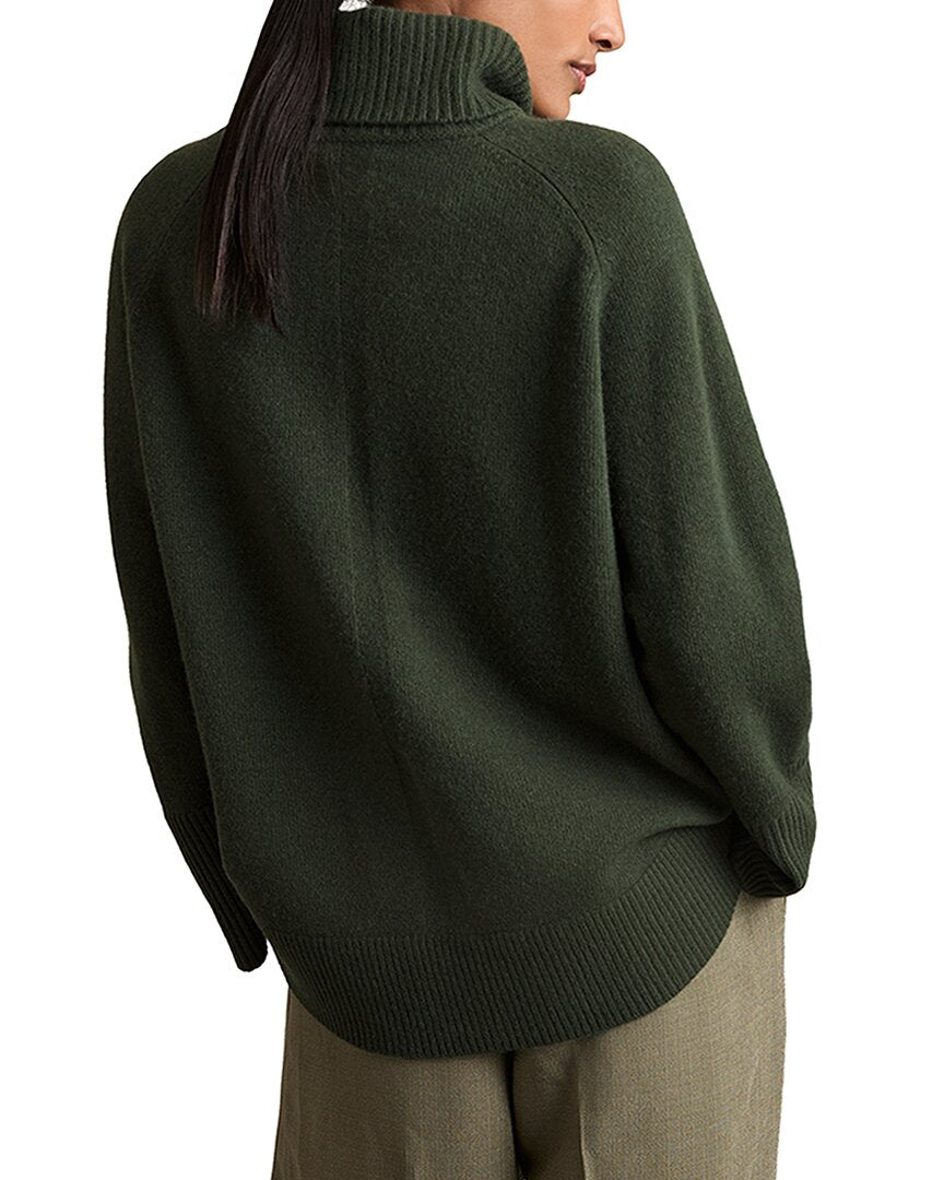 Reiss Eliza Wool & Cashmere-Blend Roll Neck Sweater