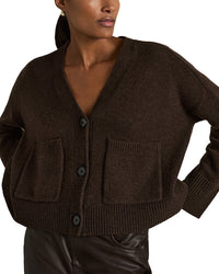 Reiss Rosie Wool & Cashmere-Blend Cardigan