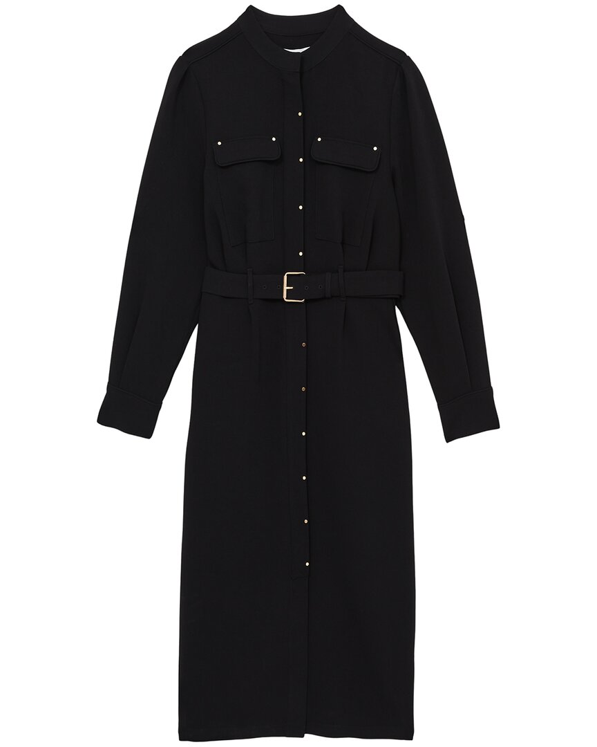 Reiss Isla Belted Shirtdress