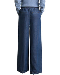 Reiss Parker Wide Leg Denim Pant