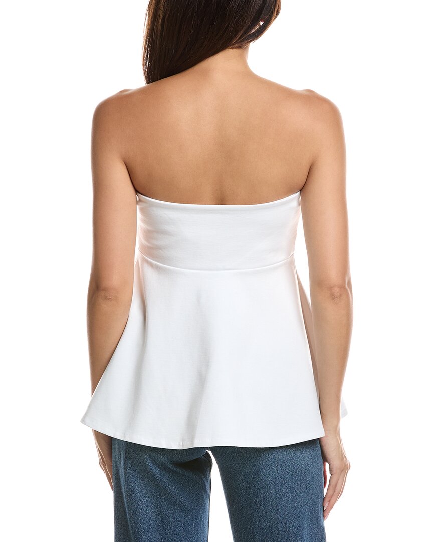 Kenneth Cole Kenneth Cole Peplum Strapless Pullover