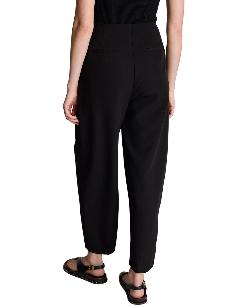 Kenneth Cole Kenneth Cole Fly Front Hollywood Waist Pleated Tapered Leg Pant