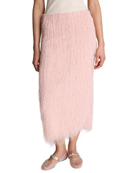Kenneth Cole Kenneth Cole Pull-On Center Back Slit Midi Skirt