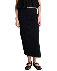 Kenneth Cole Kenneth Cole Pull-On Side Slit Midi Skirt