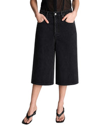 Kenneth Cole Kenneth Cole High Rise Fly Front Culotte Short