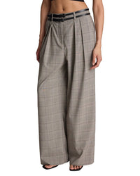 Kenneth Cole Kenneth Cole High Rise Fly Front Double Pant