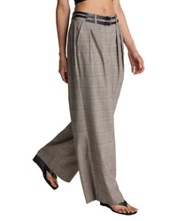 Kenneth Cole Kenneth Cole High Rise Fly Front Double Pant