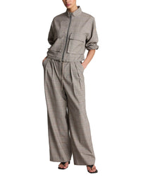 Kenneth Cole Kenneth Cole High Rise Fly Front Double Pant