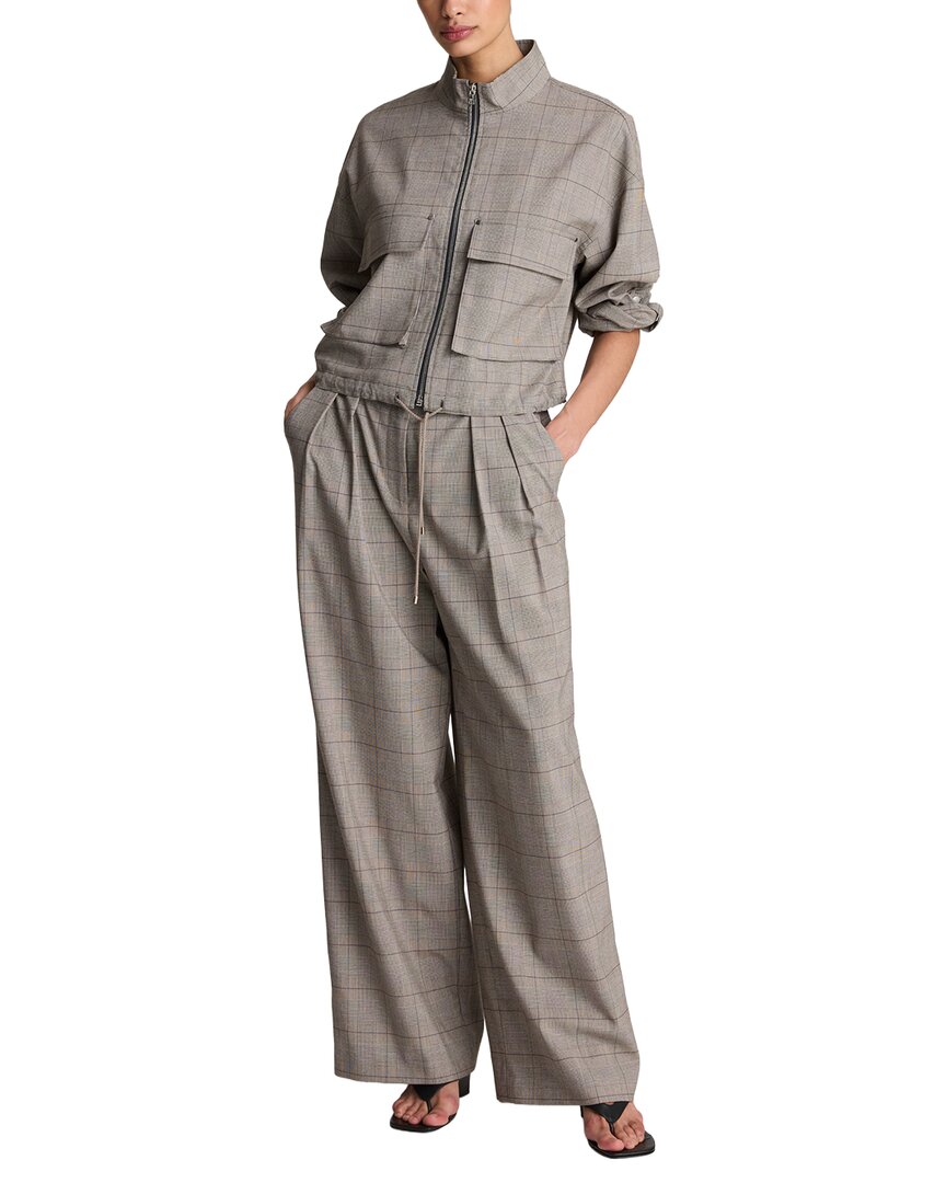 Kenneth Cole Kenneth Cole High Rise Fly Front Double Pant
