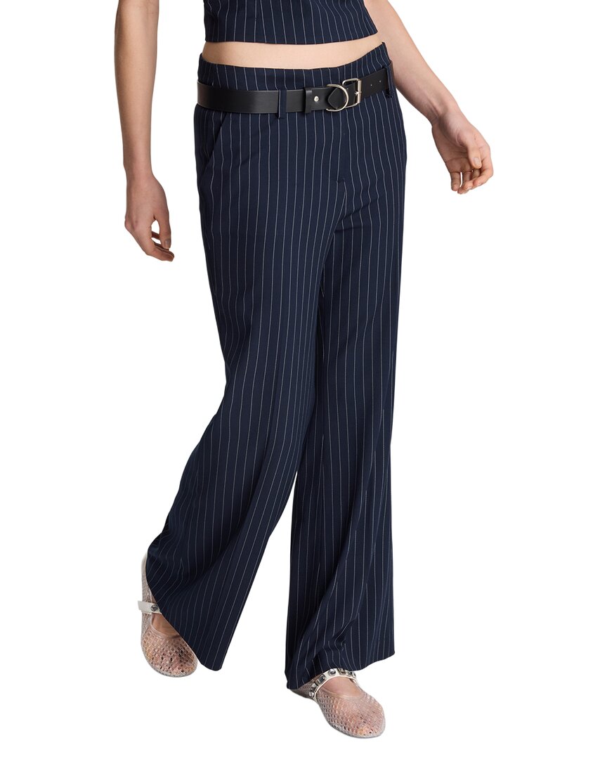 Kenneth Cole Kenneth Cole Fly Front Belted Flare Pant