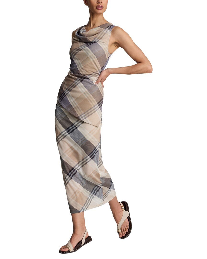 Kenneth Cole Kenneth Cole Pull On Mesh Midi Skirt