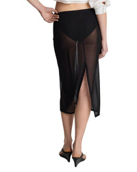 Kenneth Cole Kenneth Cole Pull On Mesh Midi Skirt