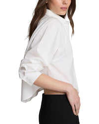 Kenneth Cole Kenneth Cole Exaggerated Armhole Cropped Top