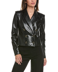 Generation Love Generation Love Aytul Vegan Leather Blazer