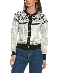 Generation Love Generation Love Sade Fairisle Wool-Blend Cardigan