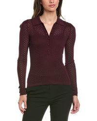 Generation Love Generation Love Channah Heart Silk-Blend Sweater