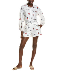 AMINA GLAM Amina Glam 2Pc Shirt & Short Set