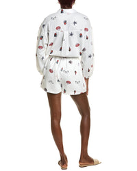 AMINA GLAM Amina Glam 2Pc Shirt & Short Set