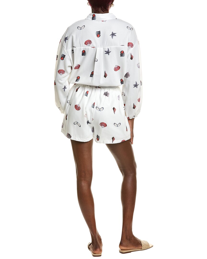 AMINA GLAM Amina Glam 2Pc Shirt & Short Set