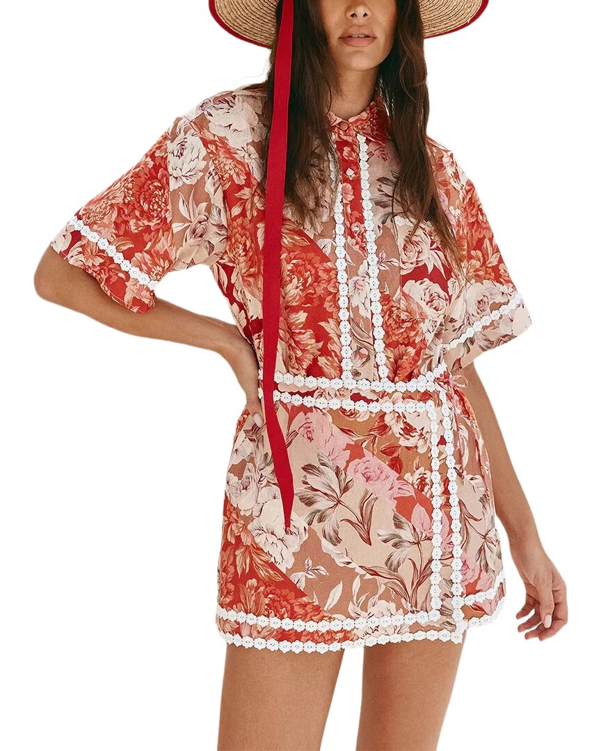 Amina Glam 2Pc Shirt & Skirt Set