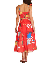 AMINA GLAM Amina Glam 2Pc Top & Skirt Set
