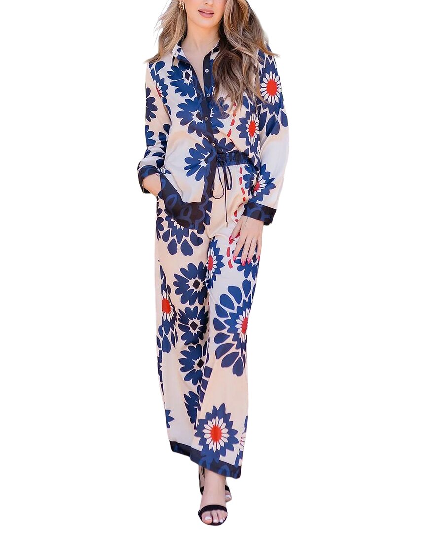 Amina Glam 2Pc Shirt & Pant Set