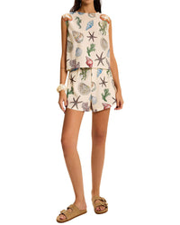 Amina Glam 2Pc Top & Short Set