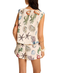 Amina Glam 2Pc Top & Short Set