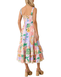 Amina Glam Midi Dress