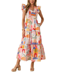 Amina Glam Midi Dress