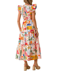 Amina Glam Midi Dress