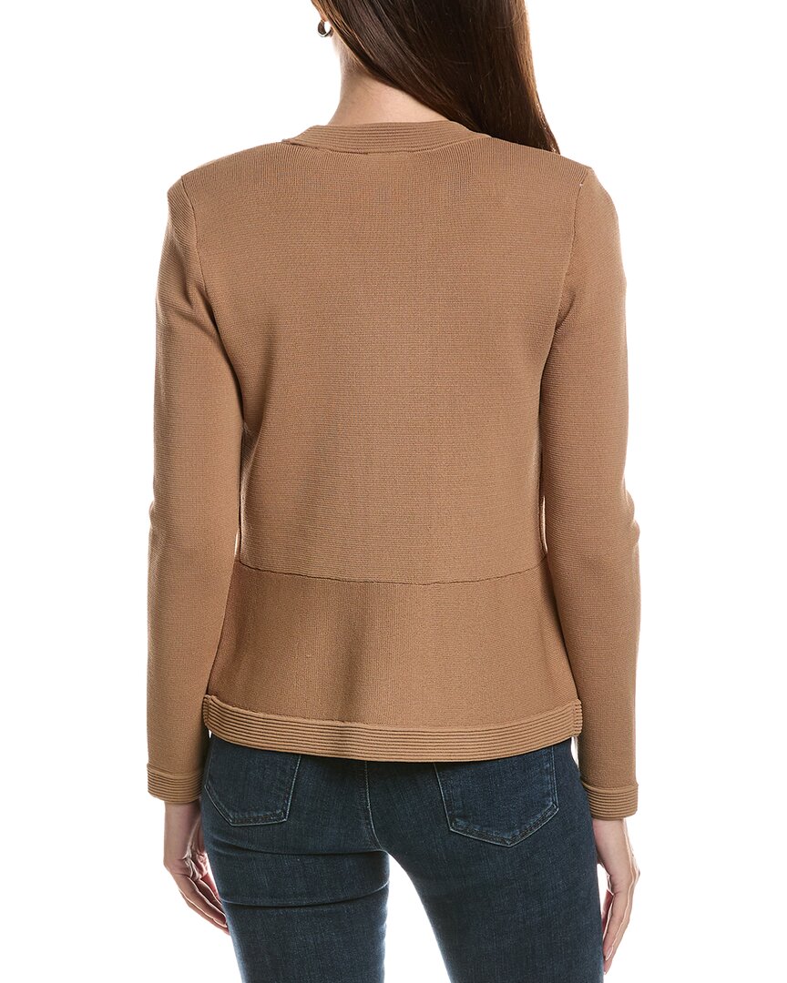 Elie Elie Tahari Elie Elie Tahari V-Neck Knit Suit Blazer
