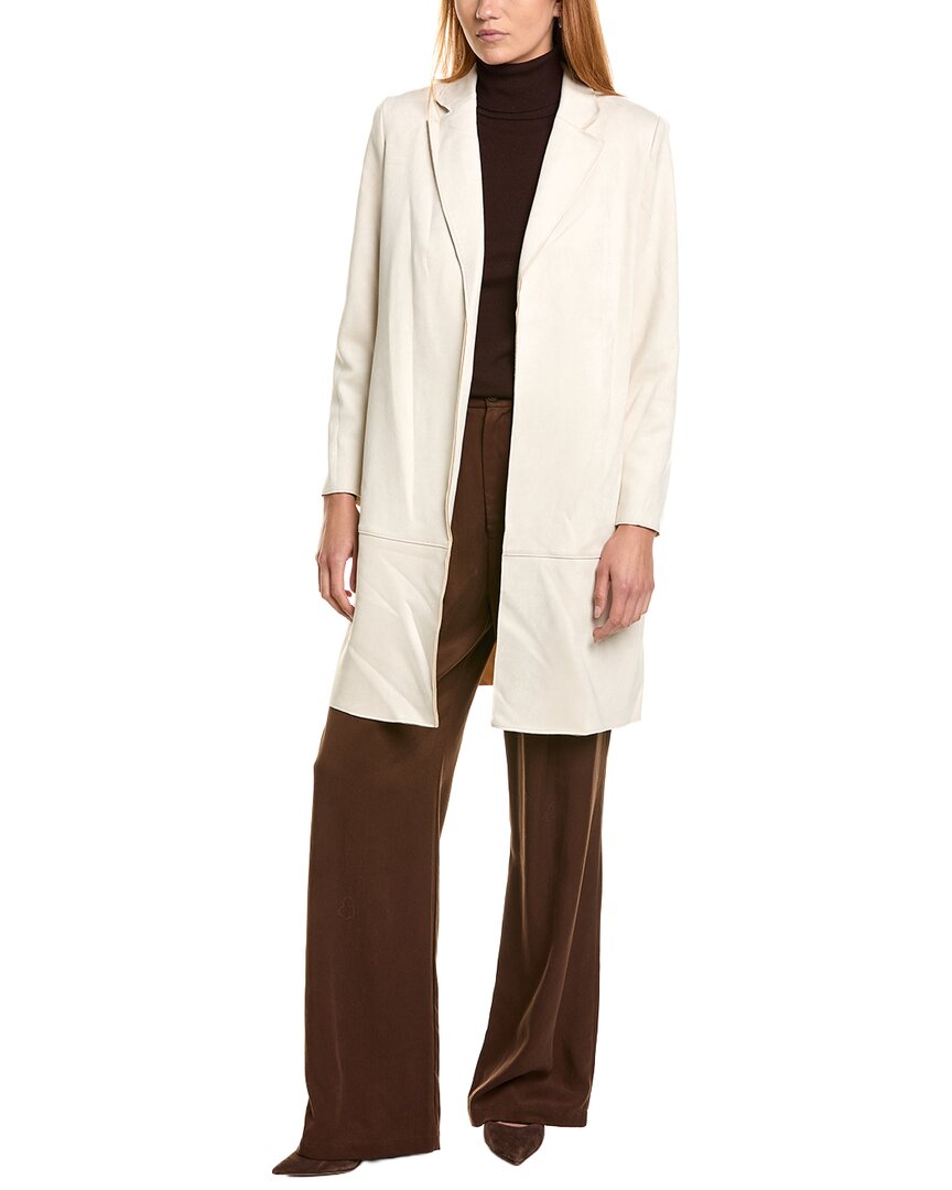 T Tahari Scuba Long Coat