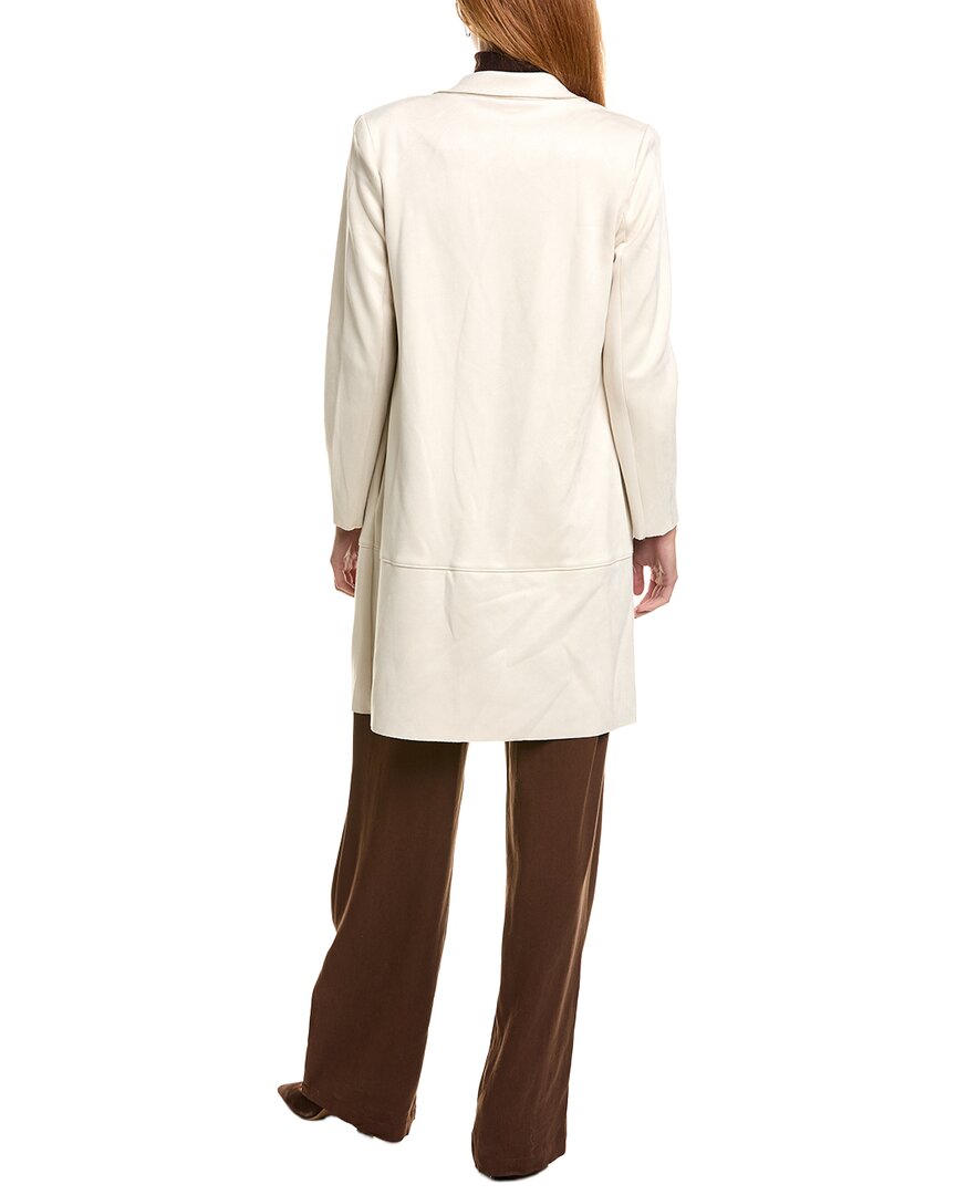 T Tahari Scuba Long Coat