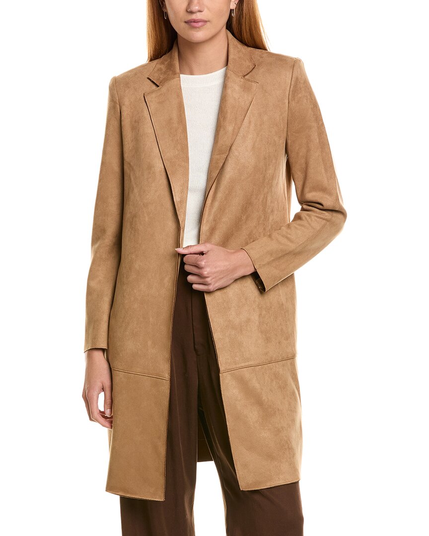 T Tahari Scuba Long Coat