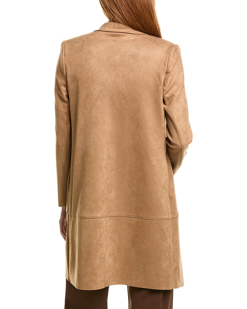 T Tahari Scuba Long Coat
