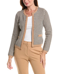 T Tahari T Tahari Open Front Cardigan