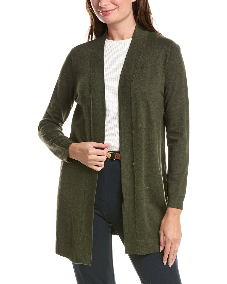 T Tahari T Tahari Open Front Cardigan