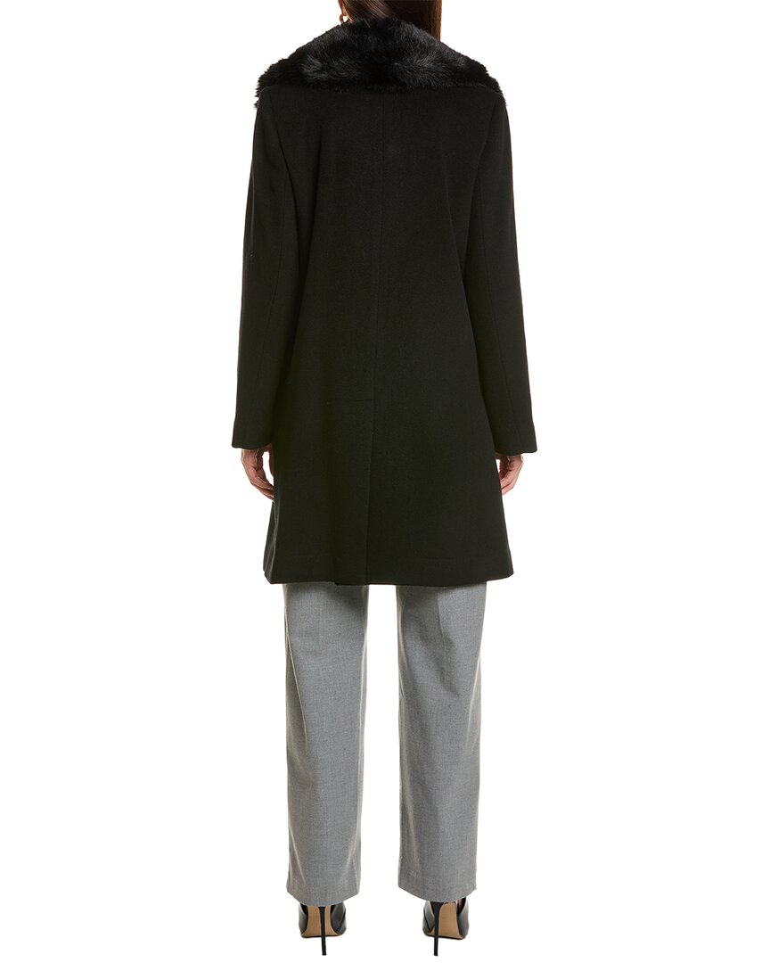 Sofiacashmere Wool & Cashmere-Blend Car Coat