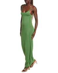 PARIS GEORGIA Paris Georgia Elemental Color Contrast Maxi Dress