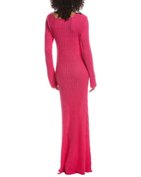 PARIS GEORGIA Paris Georgia Elemental Linen-Blend Knit Dress